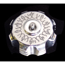 Modquad Billet Gas Cap Black Flames GC1-FBLK_193858