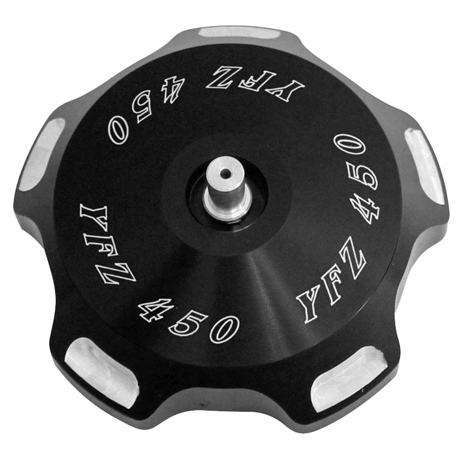 Modquad Billet Gas Cap Black Logo GC1-YBLK_193861