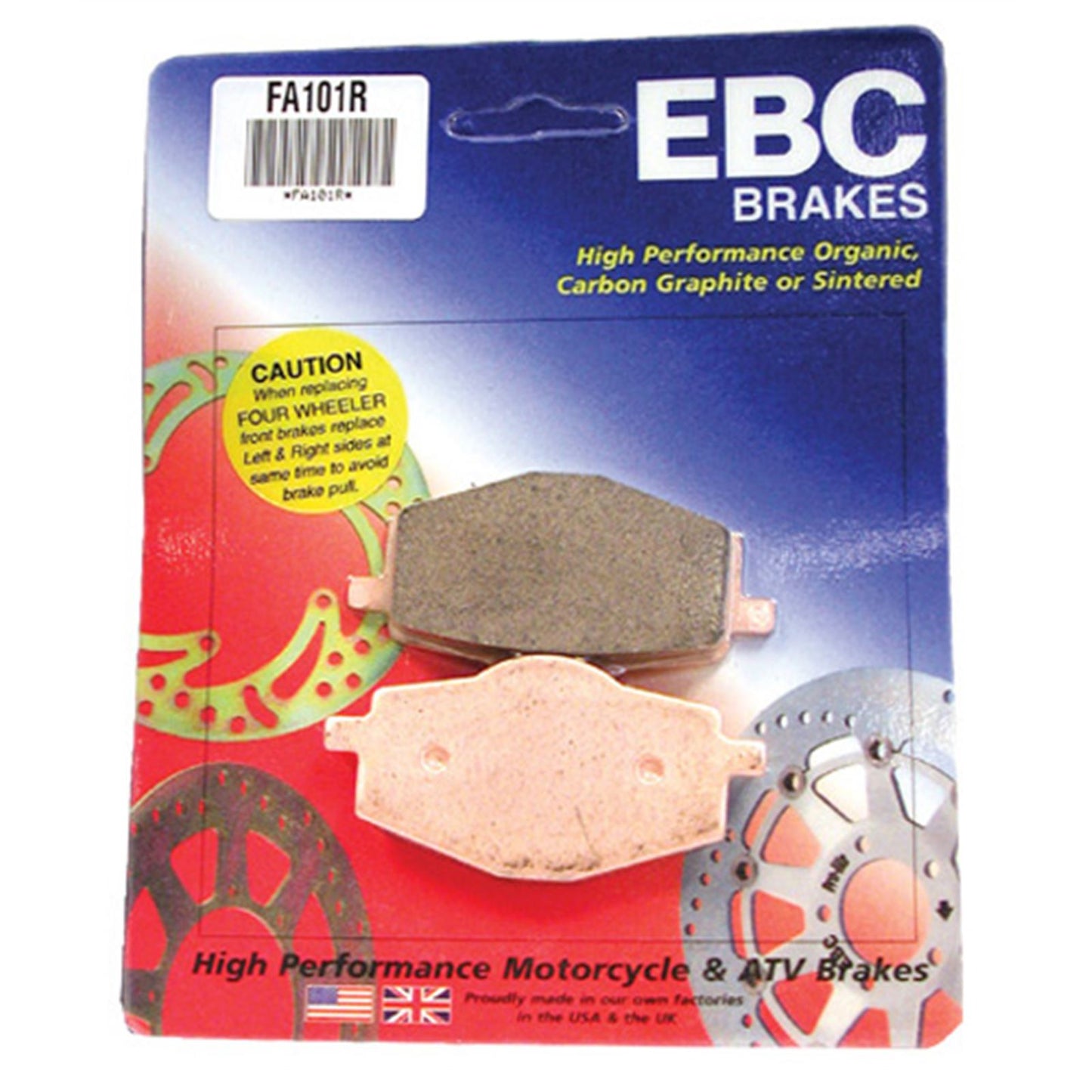 EBC Brakes SINTered Moto-X Brake Pads DIRTBIKE MXS258_589292