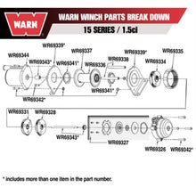 Warn Winch Carrier Assembly Stage 1 [MPN: 69328]_590685