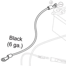 Warn 6 Gauge Cable - Black - 36" [MPN: 69650]_590705