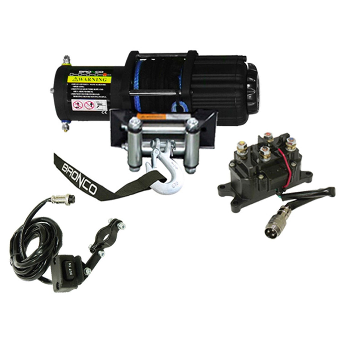 Bronco 4500lb Winch with Synthetic Rope AC-12108_997528