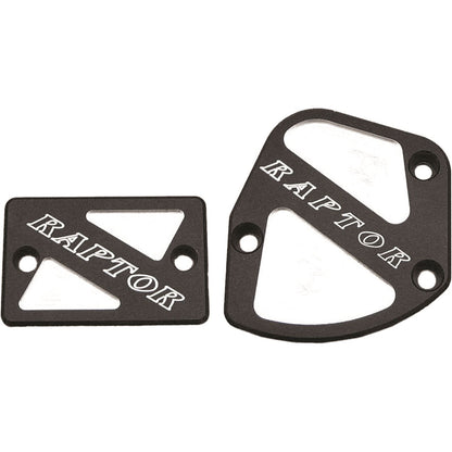 Modquad Throttle & Brake Cover Set - Black - for Yamaha Raptor TSET1-RBLK_193900