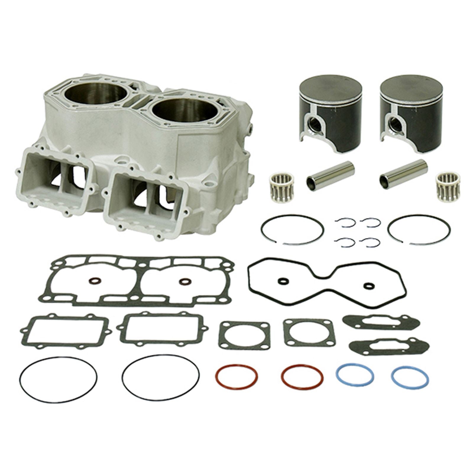 SPI Sports Parts Inc Complete Engine Rebuild Kit for Skidoo - Hyperdryve SM-09604K-1_998194