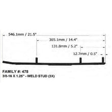SPI Sports Parts Inc Defender Hardweld Runners for Ski-Doo WB-000-478_998733