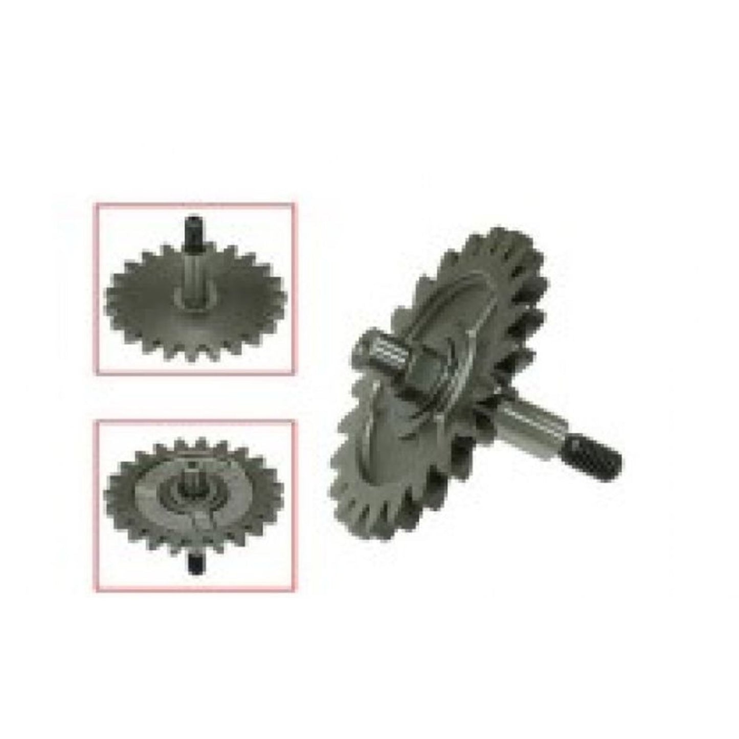 Psychic MX Components Waterpump Shaft with Gear for Suzuki RM-Z450/RMX-450Z [MPN: MX-10213B]_1086027