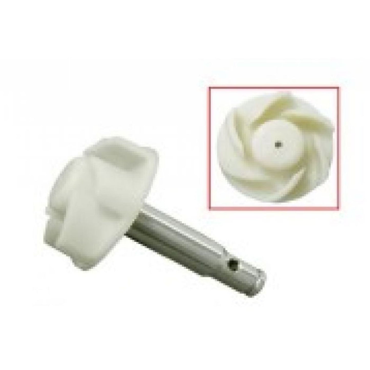 Psychic MX Components Waterpump Shaft with Impeller for Yamaha YZ80/125 / WR200 [MPN: MX-10240B]_1086059