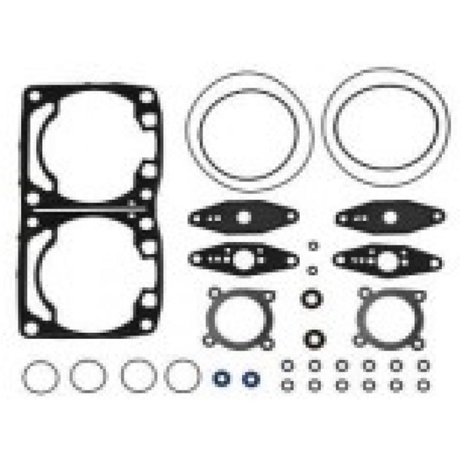 SPI Sports Parts Inc Top End Gasket Set for Arctic Cat Snowmobiles 2018 SM-09526T_1086098