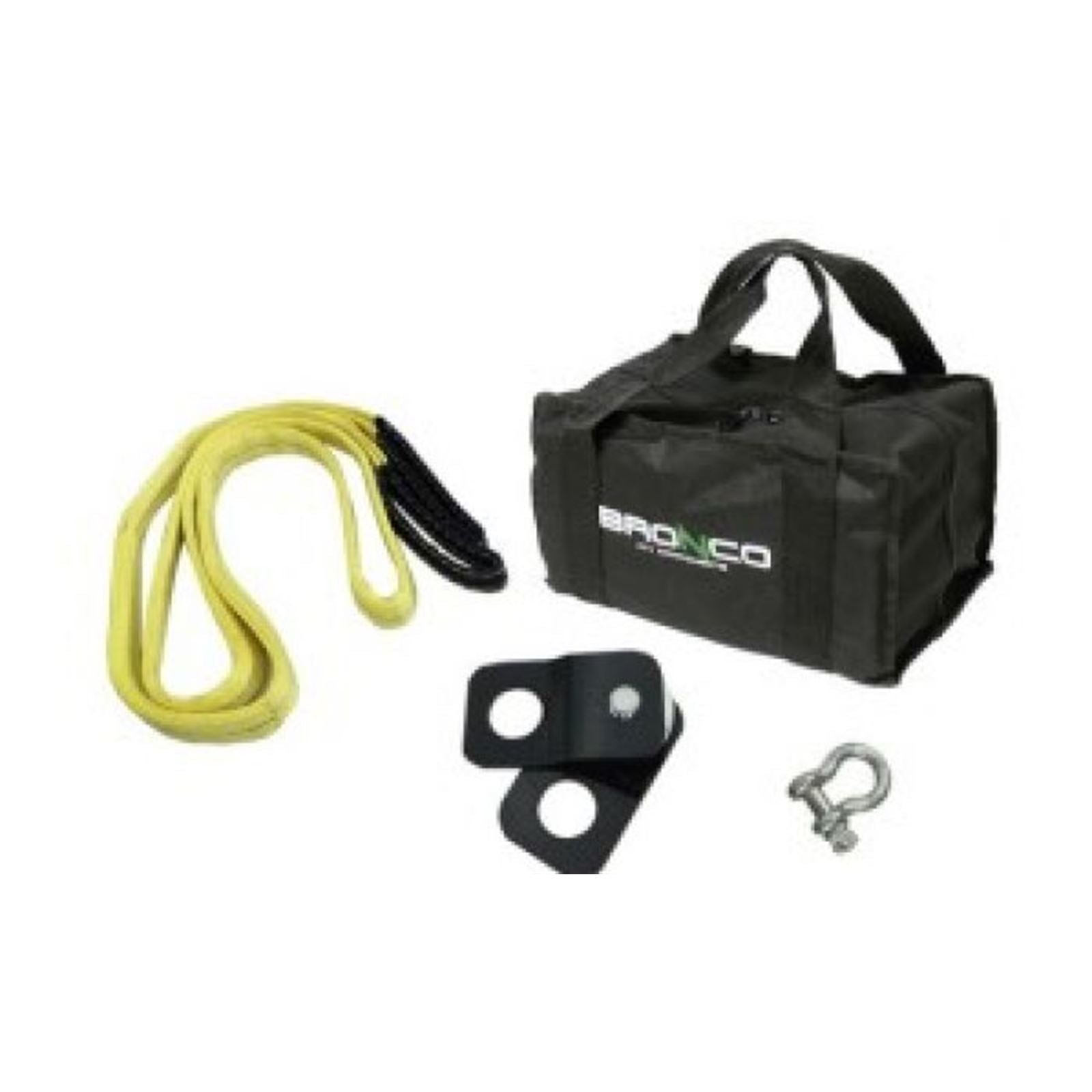 Bronco 2500lb Winch - Steel Cable + Winch Accessory Kit AC-12015-AC-12116_1389060