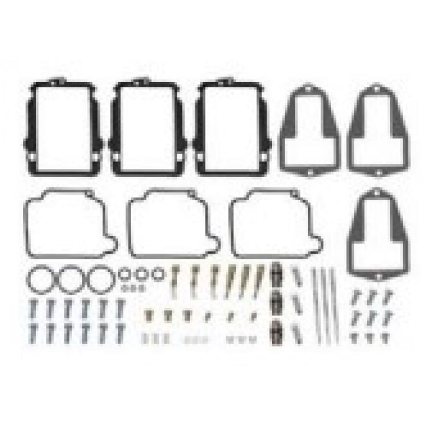 SPI Sports Parts Inc Carburetor Repair Kit for Yamaha Snowmobiles 2002-2006 SM-07670_1103399