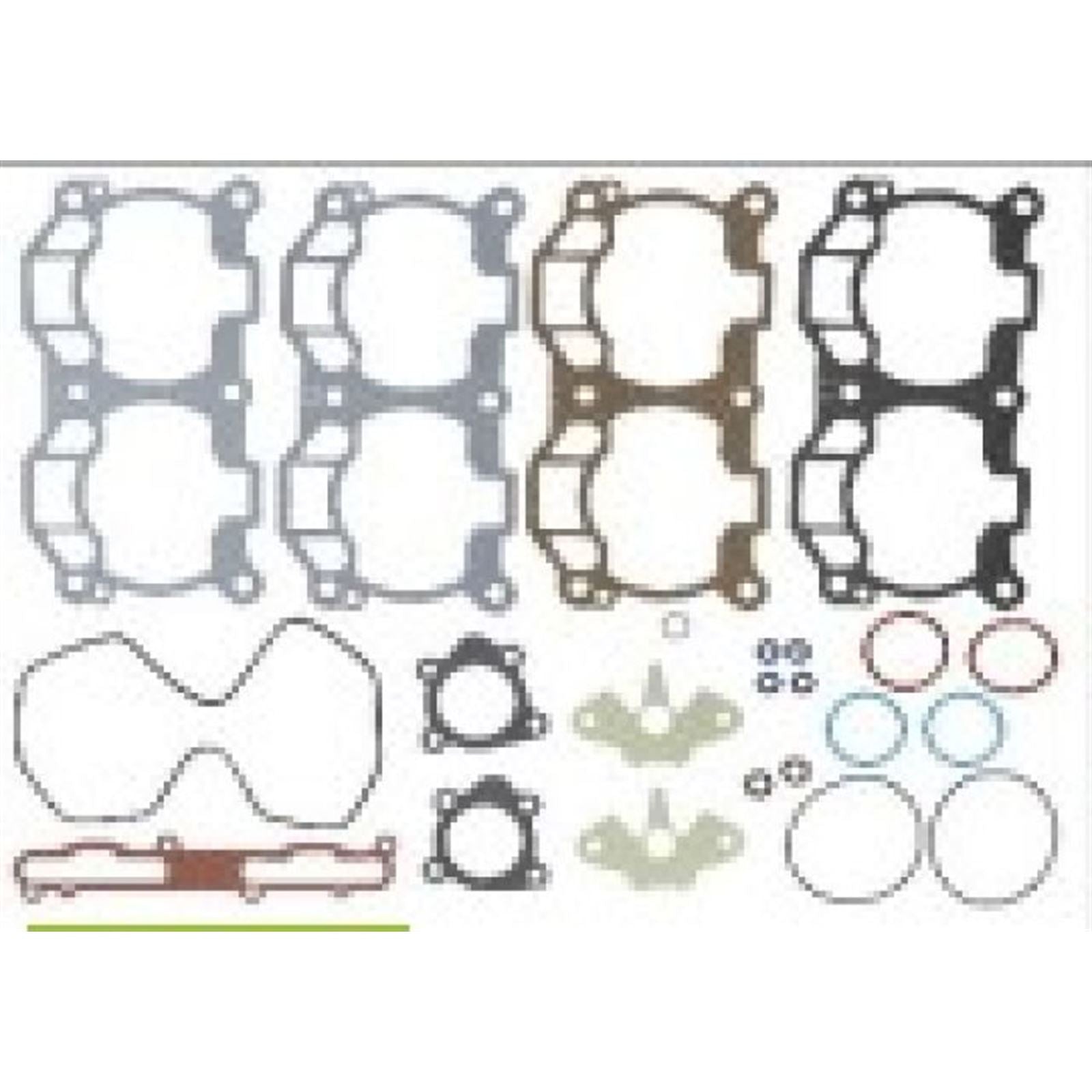 SPI Sports Parts Inc Top End Gasket Set for Ski-Doo Snowmobiles 2019-2021 SM-09538T_1086533