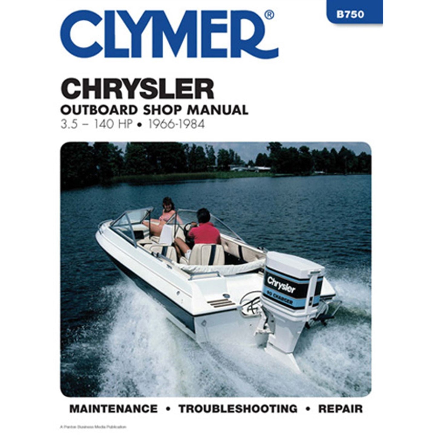 Clymer Manual for Chrysler 3.5-140 HP Outboard '66-84 [MPN: B750]_861712
