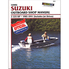 Clymer Manual For Suzuki 2-225 HP Outboard & JT D '85-91 [MPN: B781]_861732
