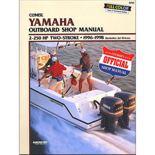 Clymer Manual For Yamaha 2-Stroke Outboard 2-250HP '96-98 [MPN: B785]_861737