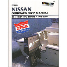 Clymer Manual for Nissa 2-Stroke Outboard '92-00 [MPN: B793]_861747