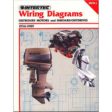 Clymer Manual Wiring Diagrams for Outboard & Inboard/Outdrives '56-89 [MPN: BWD1]_861749