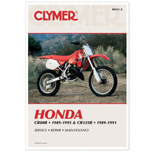 Clymer Service Manual for Honda CR80R '89-95, CR125R '89-91 [MPN: M4312]_861877