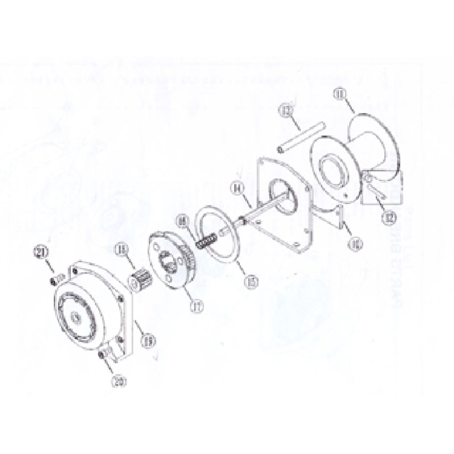 Bronco Drum Assembly For 3000 Lb Winch AC-12003I_1087026