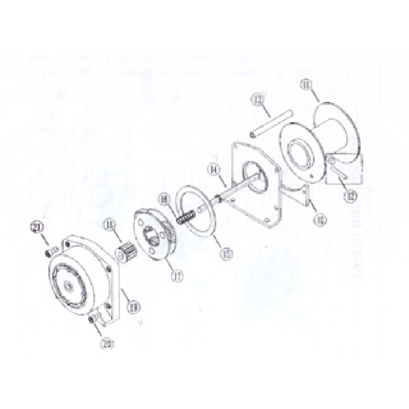 Bronco Drum Assembly For 3000 Lb Winch AC-12003I_1087026