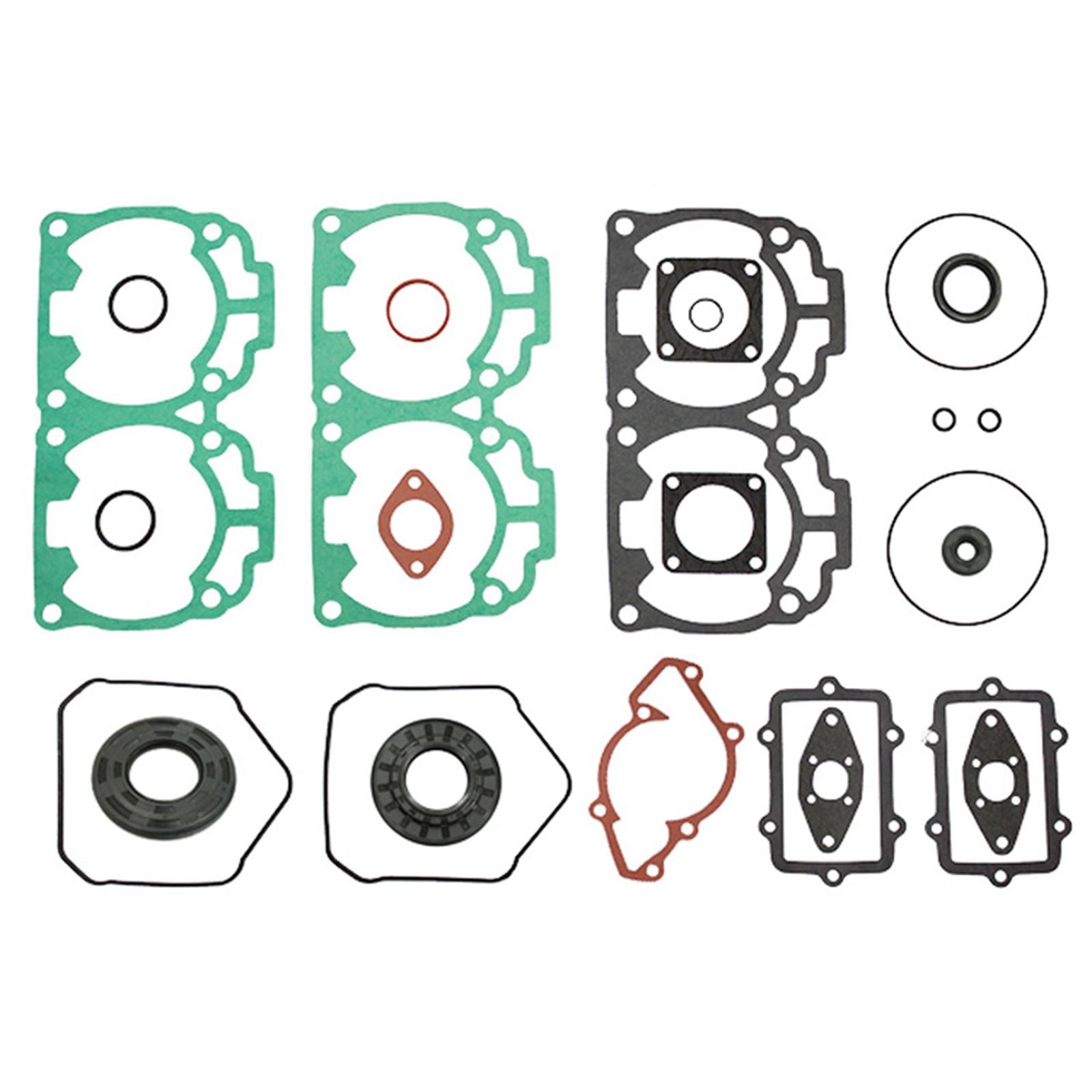 SPI Sports Parts Inc Full Gasket Set with Oil Seals for Ski-Doo Snowmobiles 2000-2002 09-711261_1087095