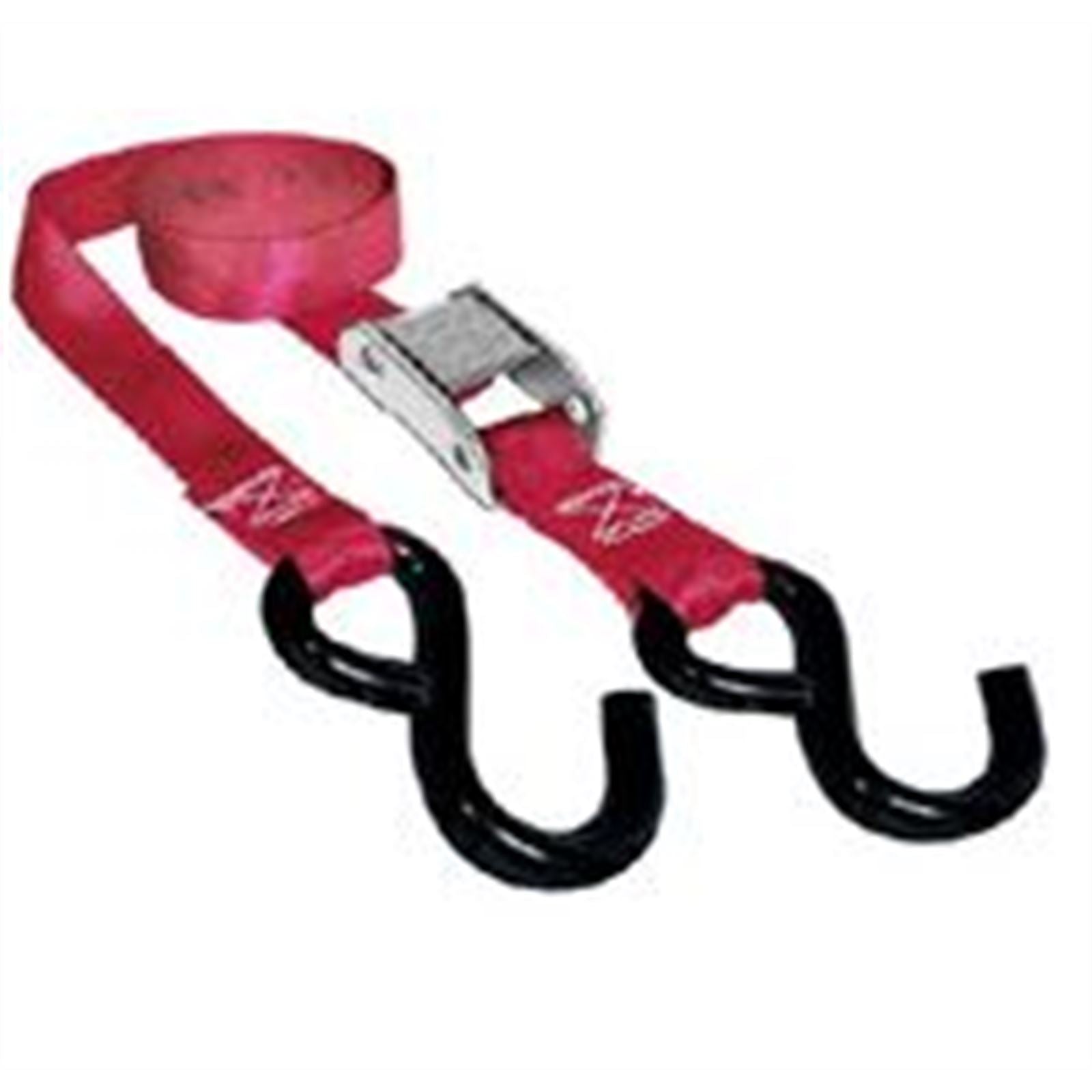 SPI Sports Parts Inc Tie Down Straps 1" X 66" 2000 LB. Red 12-140-1_861643