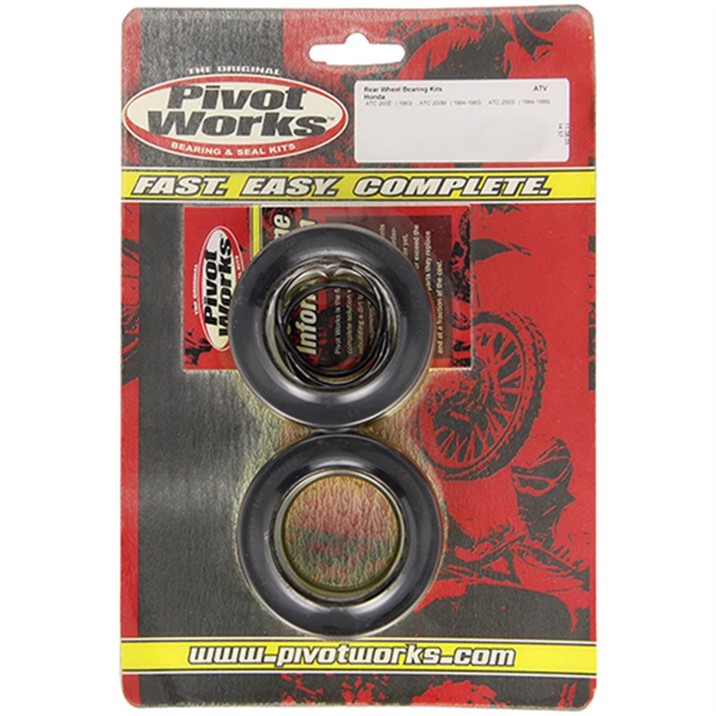 Pivot Works Rear Wheel Bearing Kir for Honda ATV PWRWK-H56-000_1087894