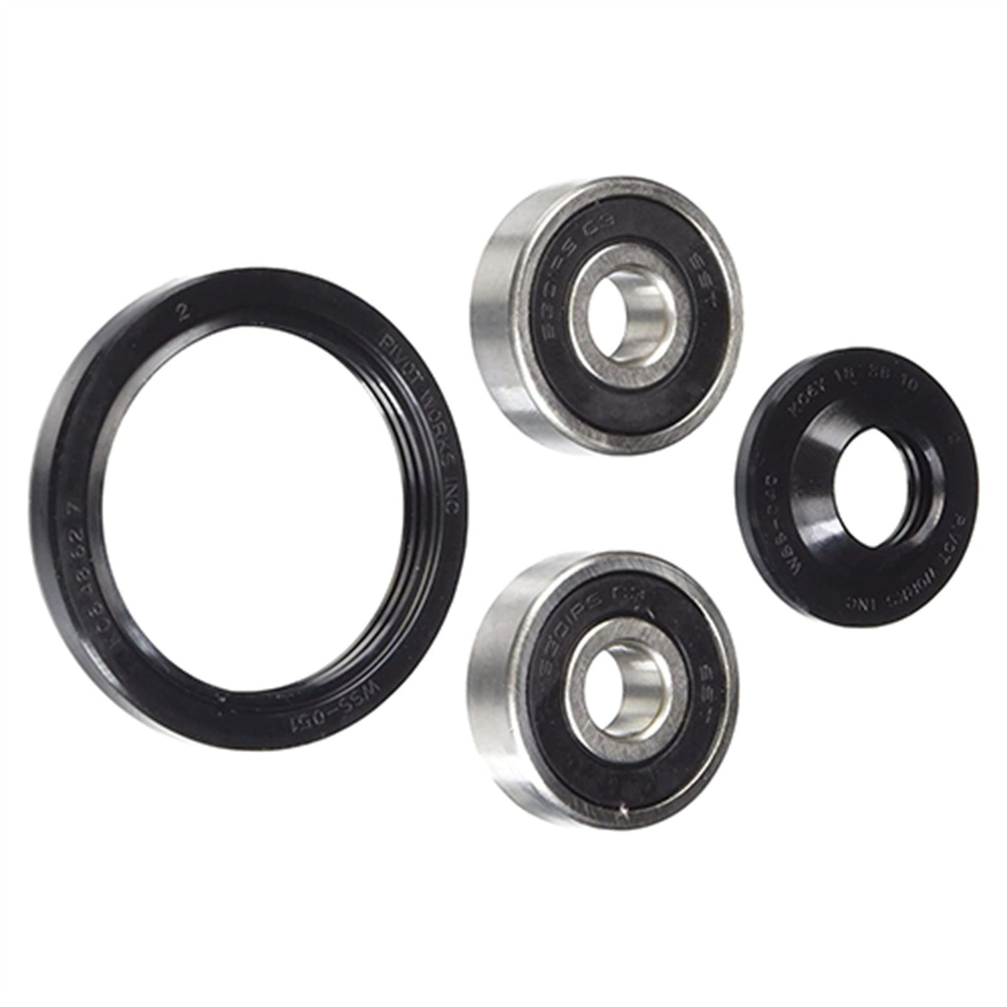 Pivot Works Front Wheel and Seal Kit for Kawasaki Street Bike PWFWS-K11-000_1087992