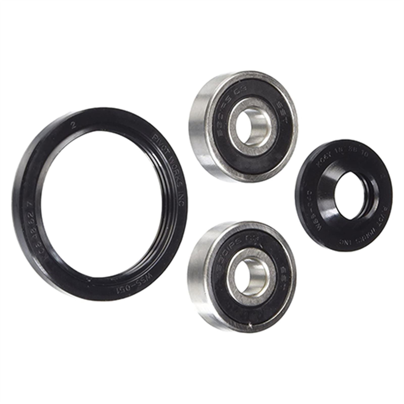 Pivot Works Front Wheel and Seal Kit for Kawasaki Street Bike PWFWS-K11-000_1087992