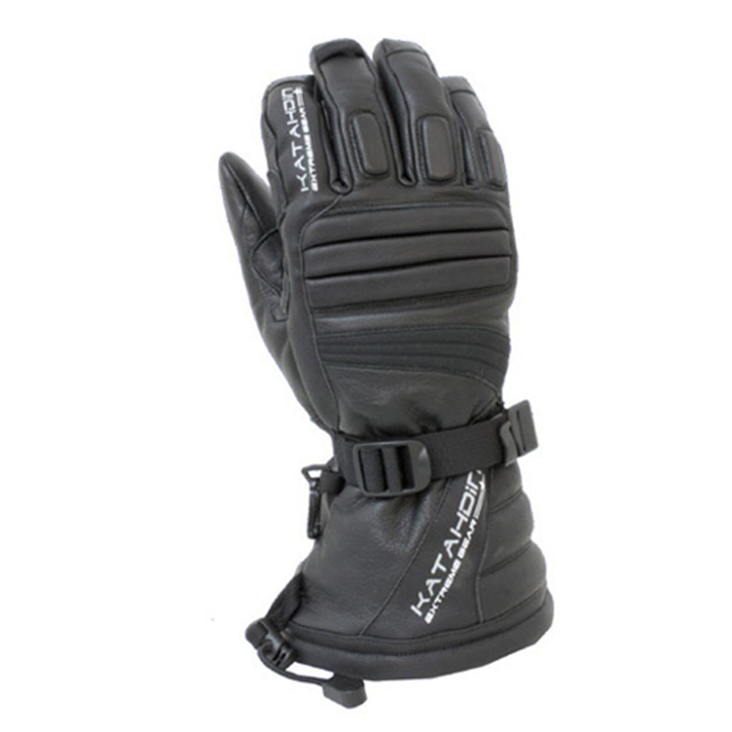 Katahdin Gear Torque Leather Snowmobile Gloves - Black_1088341