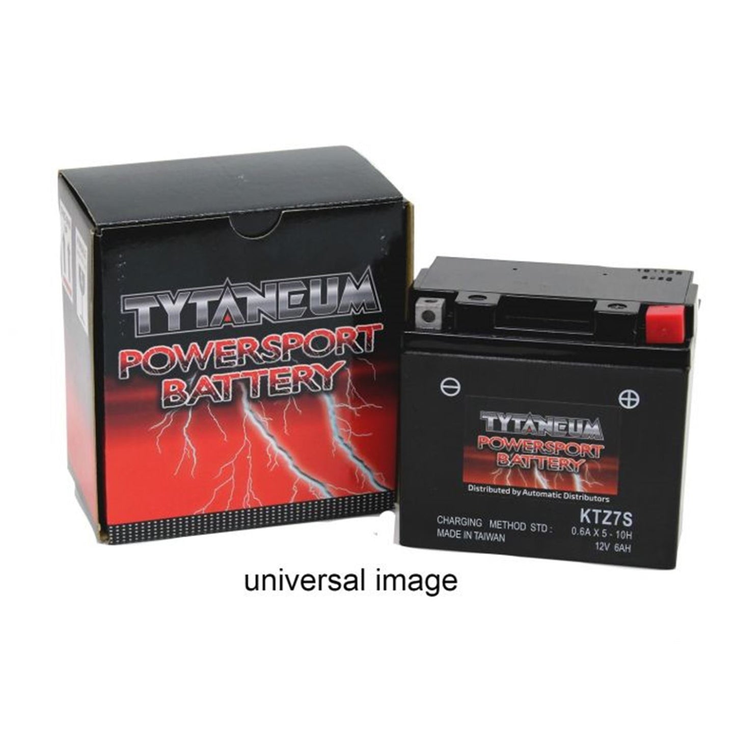 Tytaneum Maintenance Free Battery KTZ12S, with electrolyte KTZ12S_1088384