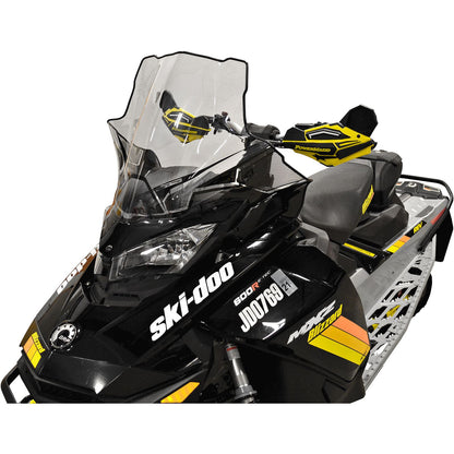 Powermadd Gen4 Windshield Mid - 20" - Clear with Black Fade 13630_607295