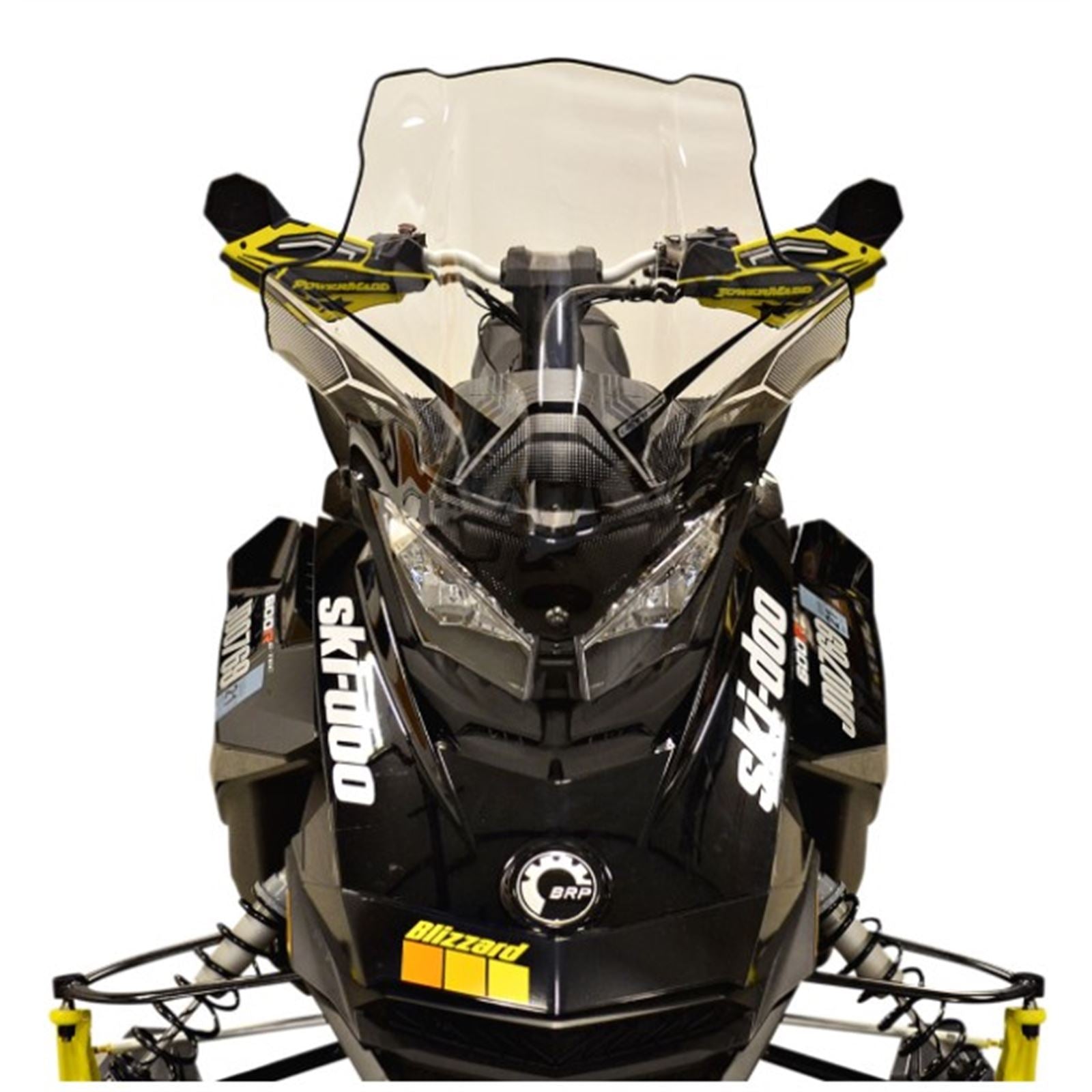 Powermadd Gen4 Windshield Mid - 20" - Clear with Black Fade 13630_897643