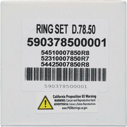 Vertex Piston Rings 78.46mm for Honda 590378500001_1088877