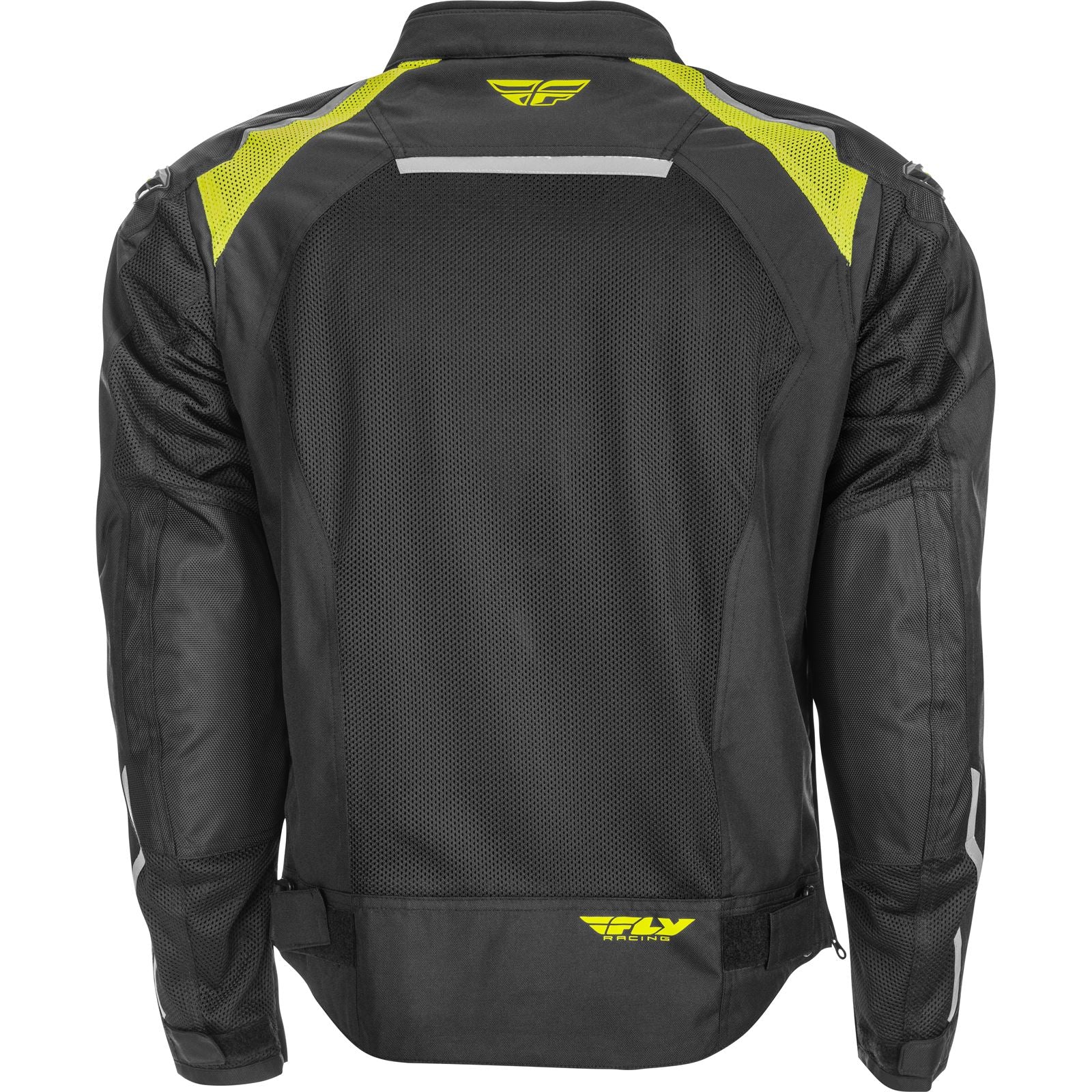 Fly Racing Coolpro Mesh Jacket Black/Hi-Vis Small [MPN: 477-4052S]_607396