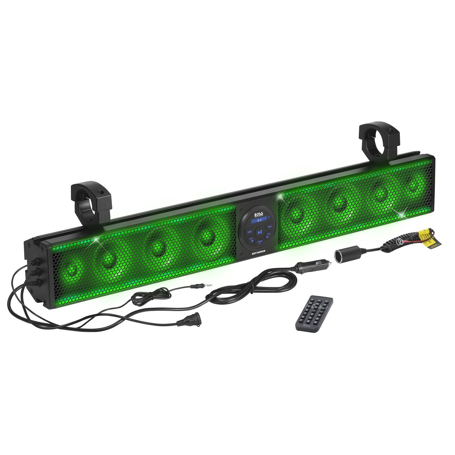 Boss Audio 36" Riot Sound Bar With RGB 8 Speakers Fits 1.5-2.0" Bars BRT36RGB_607584