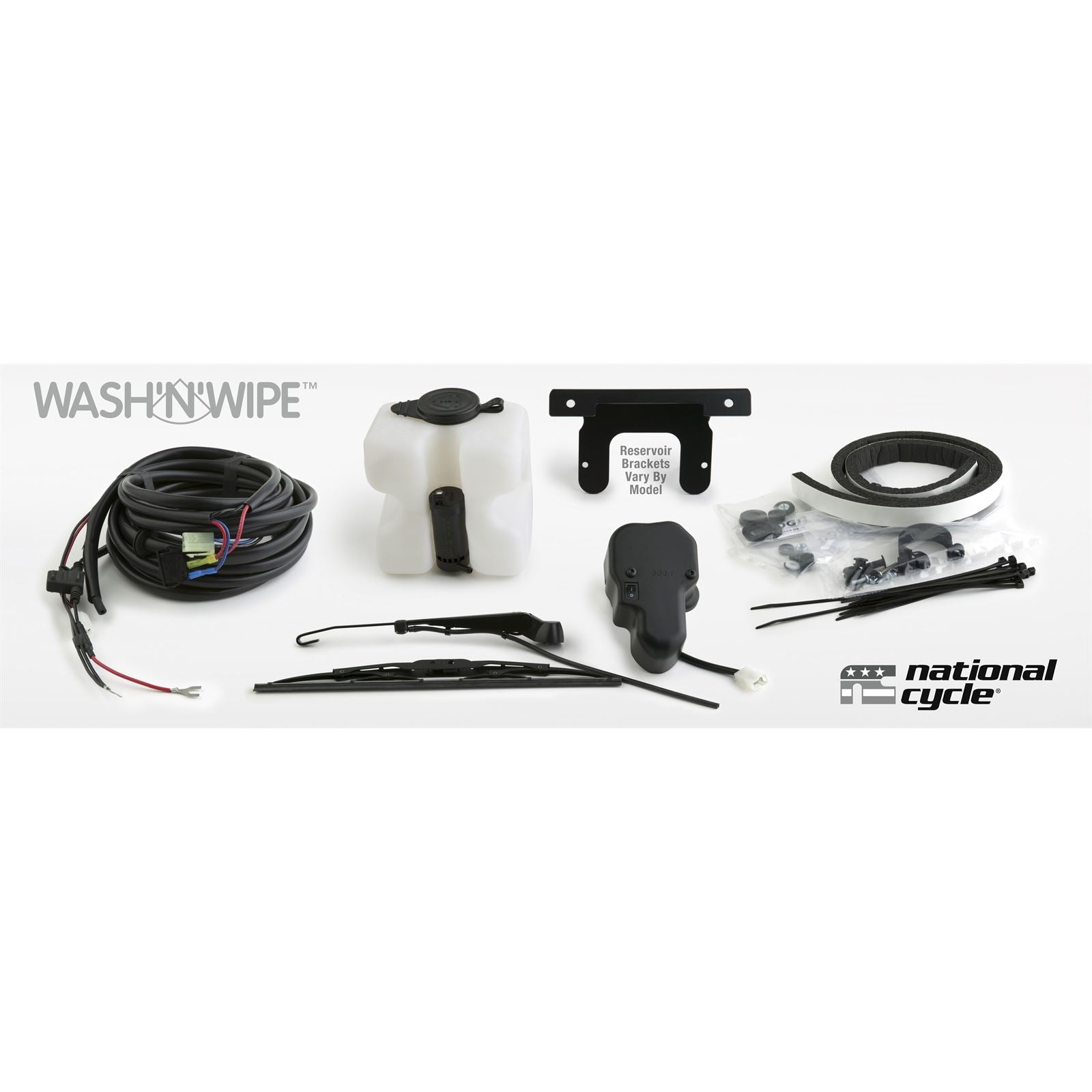 National Cycle Wiper Ready Full Windshields and Wiper Kit N30214-WK_725968