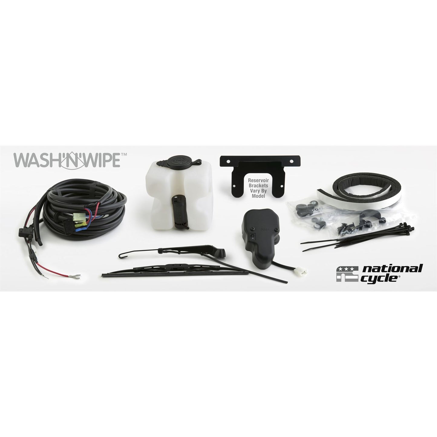 National Cycle Wiper Ready Full Windshields and Wiper Kits N30006-WK_725935