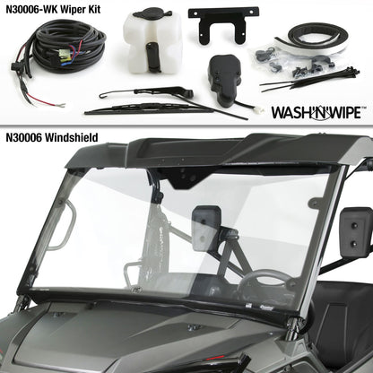 National Cycle Wiper Ready Full Windshields and Wiper Kits N30006-WK_725934
