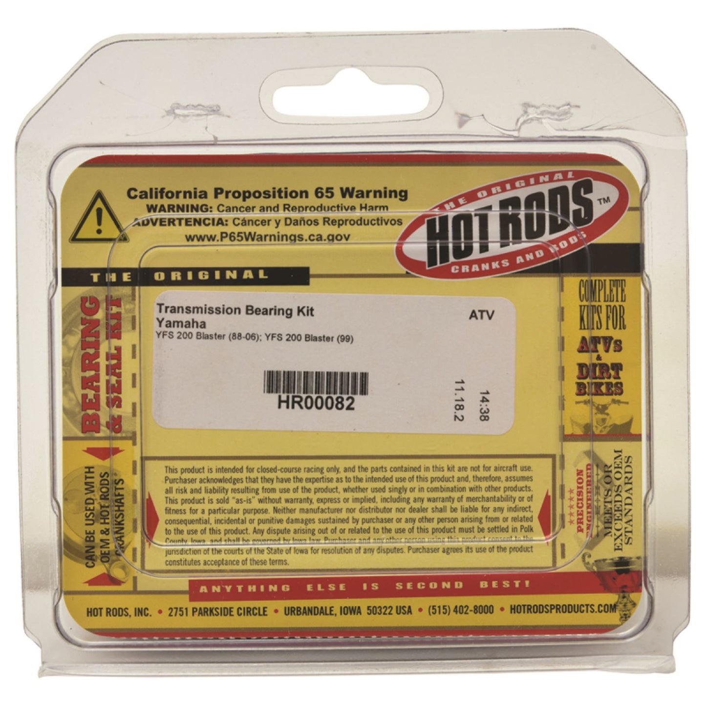 Hot Rods Transmission Bearing Kit HR00082_1649881