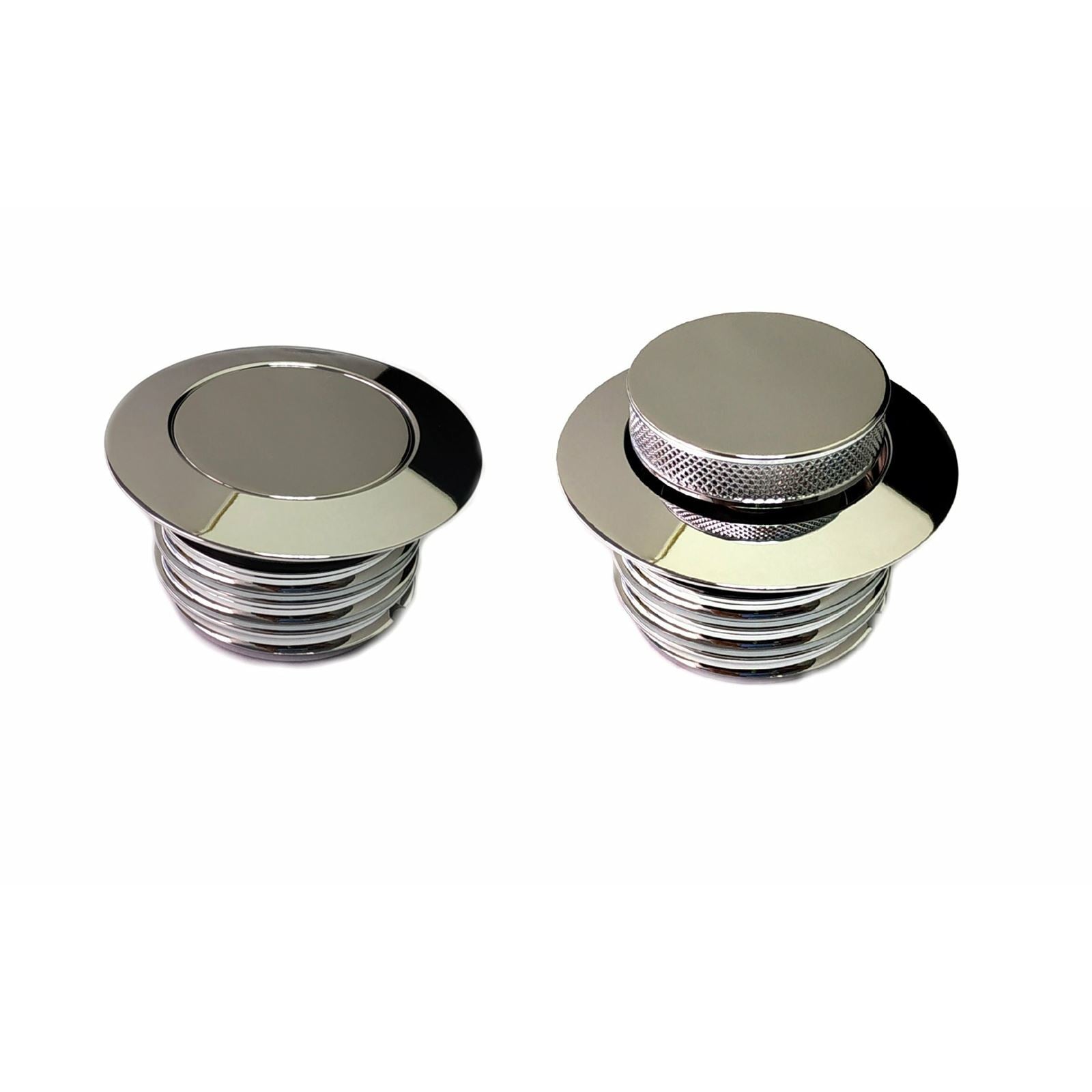 Harddrive Pop-Up Cap Vented RH `82-95 - Chrome [MPN: 012305]_1089054