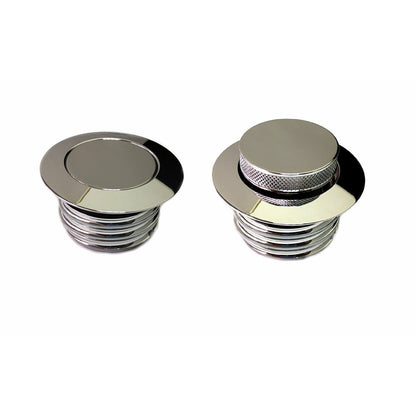 Harddrive Pop-Up Cap Vented RH `82-95 - Chrome [MPN: 012305]_1089054