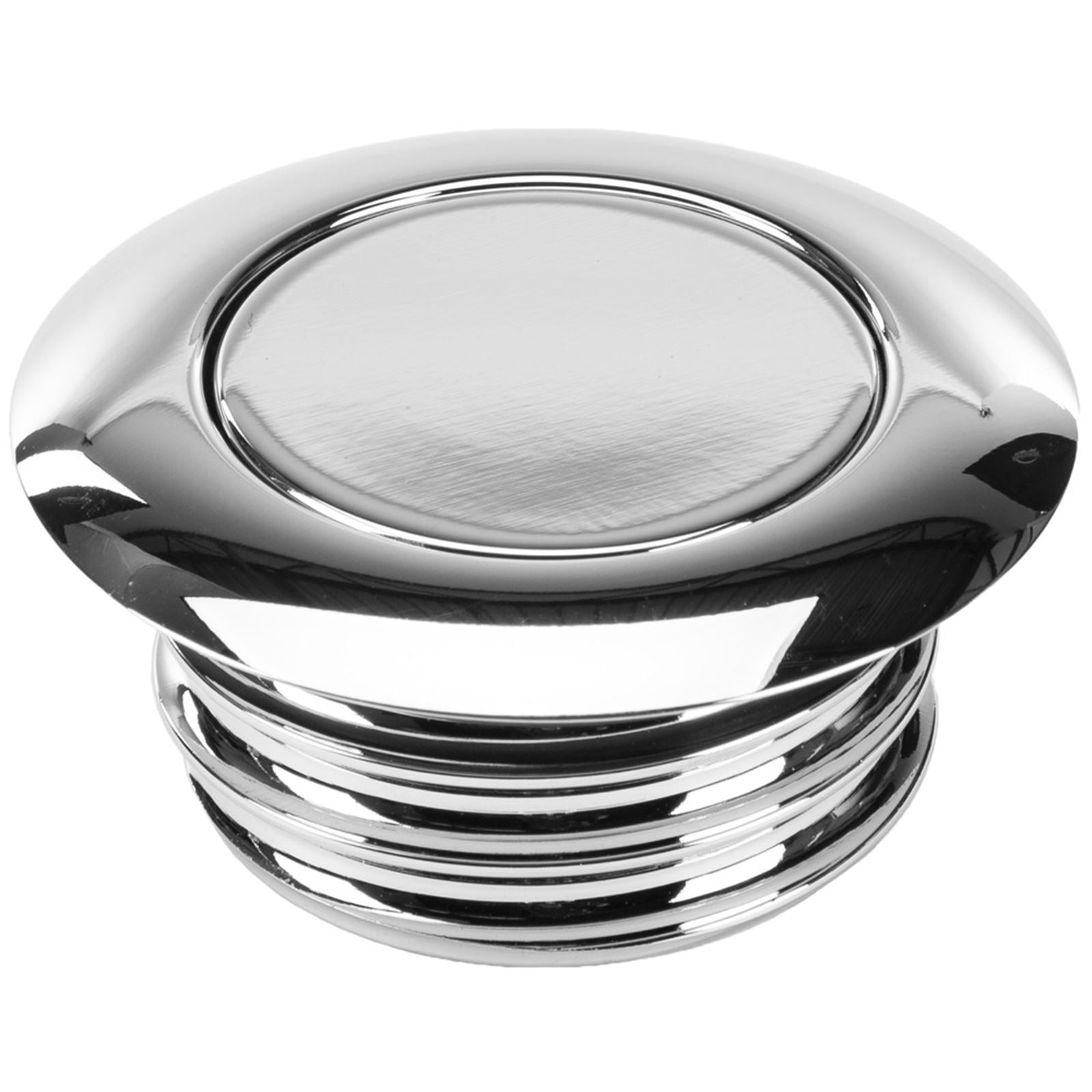 Harddrive Pop-Up Cap - Vented - RH '96-17 - Chrome [MPN: 012307]_764796