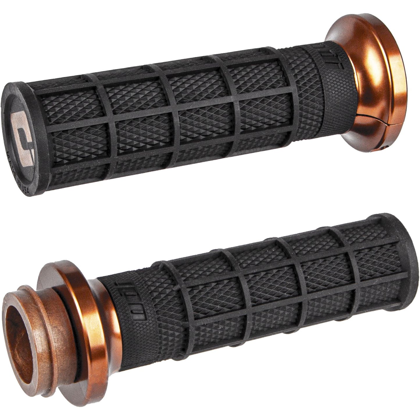 ODI Lock on Waffle Style Grips Black/Bronze for TBW [MPN: V31HTW-BZ-Z]_607656