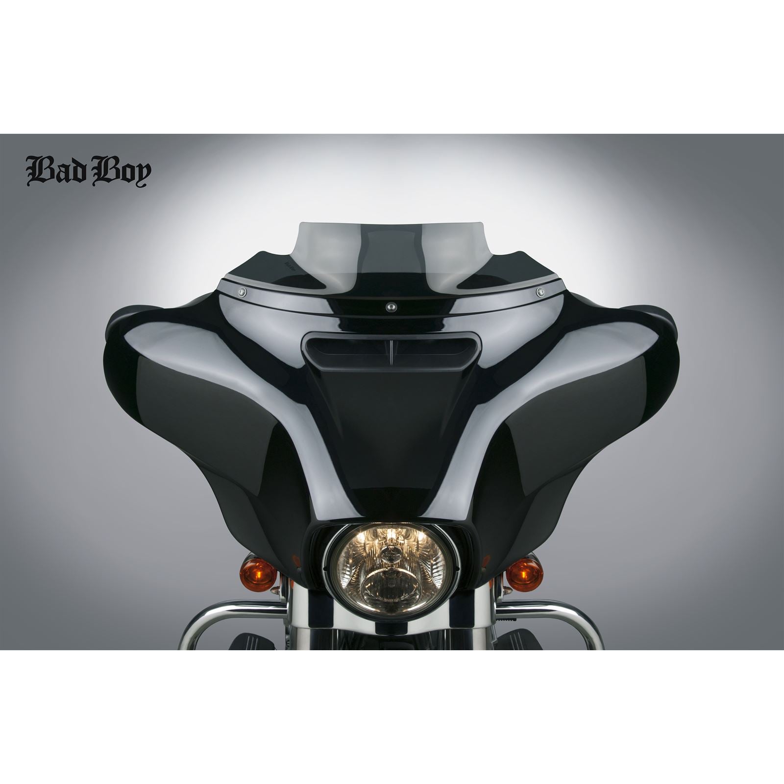 National Cycle Custom Replacement Windscreen for FLHT, FLHX Bad Boy, Dark Tint, 4" N27420_607677