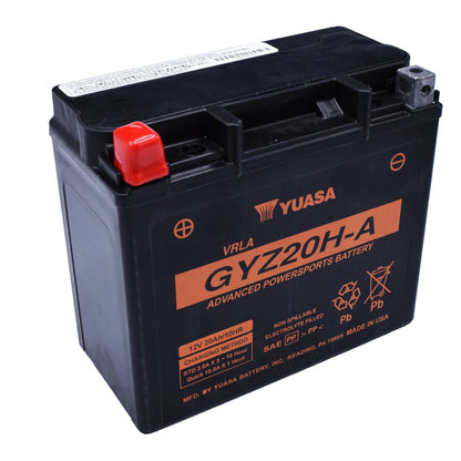 Yuasa AGM Battery - 12V - 20ah - GYZ20H-A - Maintenance-Free YUAM720GHA_607928