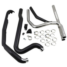 Cobra Powerport Dual Headpipes - Black 6254RB_681306