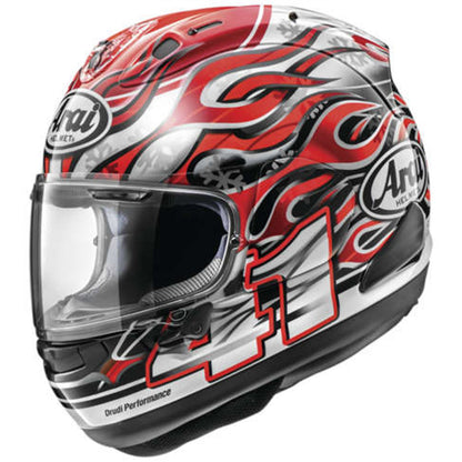 Arai Corsair-X Haga GP Helmet - Red/Silver - XL 685311183378_988119