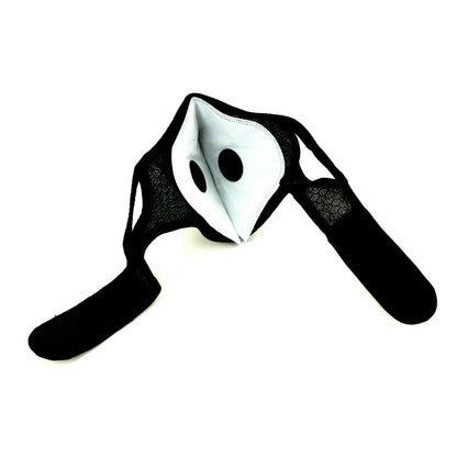 2FastMoto Motorsport Face Mask Black with Carbon Filter, Exhalation Valves 66-5010B_672216