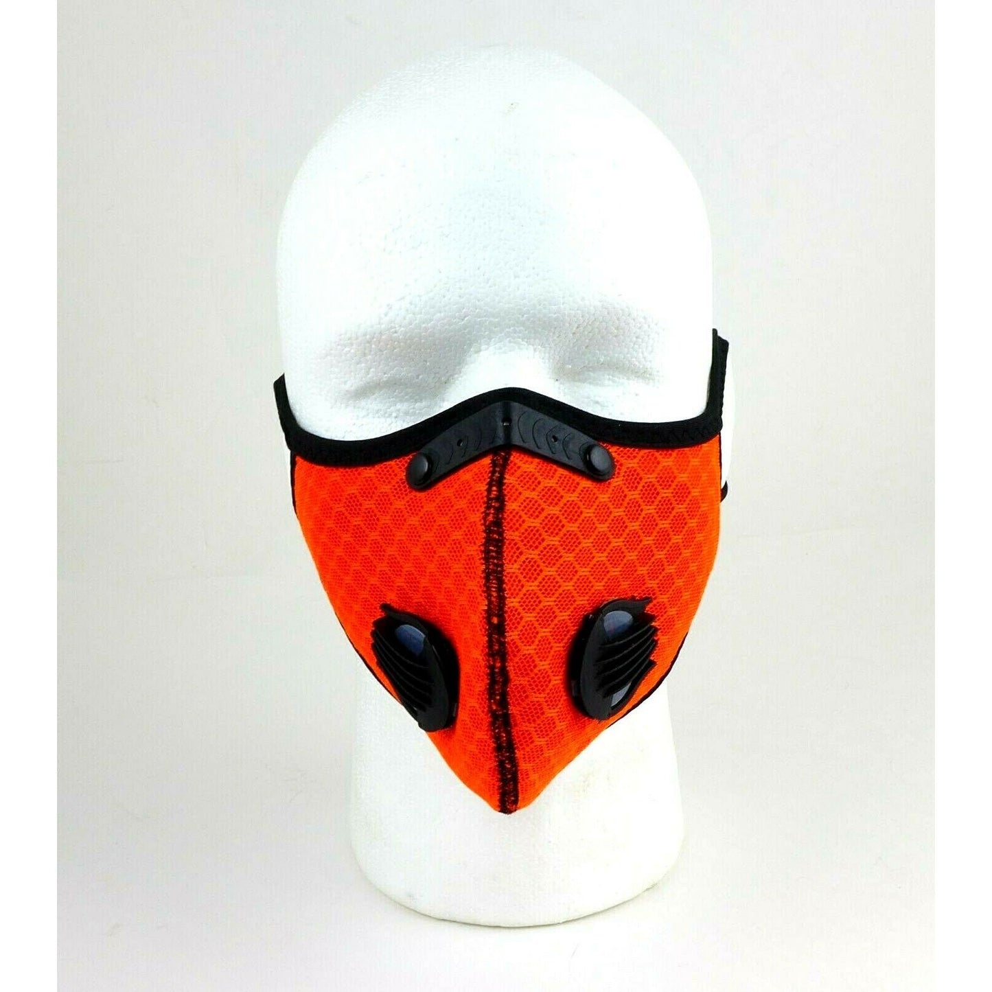 2FastMoto Red Motocross Dirt Bike Sport Mask with Filter and Exhalation Valves 66-5010OR_637722