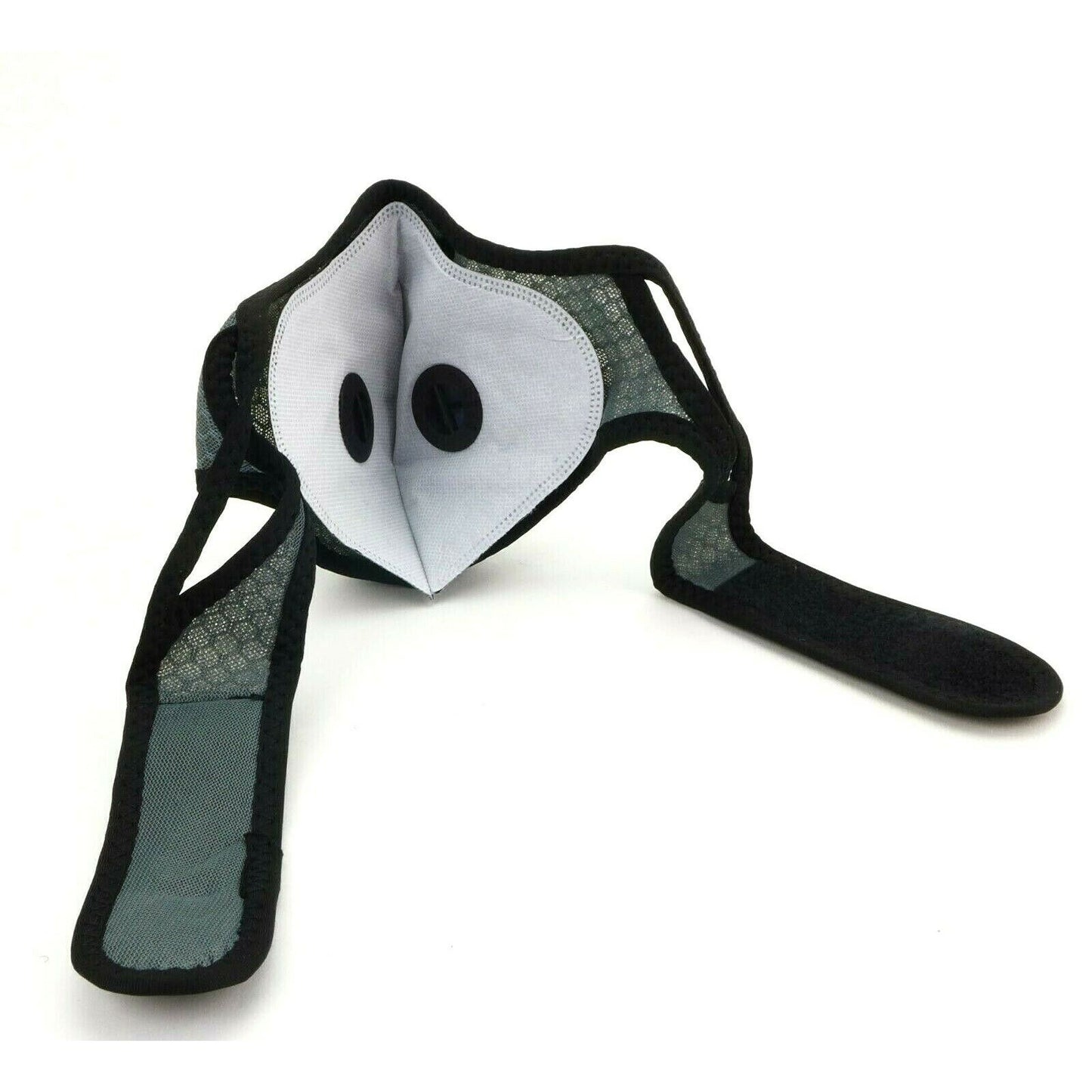 2FastMoto Gray Motocross Dirt Bike Sport Mask with Exhalation Valves 66-5010G_672222